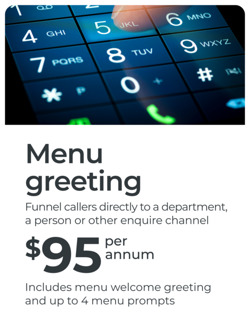 movox_Menu greeting plan large MOVOX Automated Menu Greeting