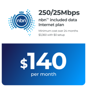 NBN 250/25Mbps Internet plan