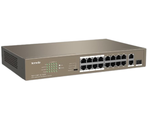 Tenda TEG1118P-16-250W 18-Port Switch