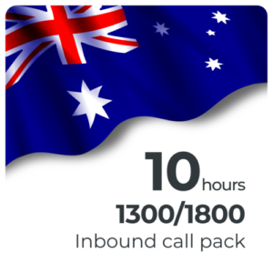 MOVOX 1300 1800 inbound call pack 10-hours