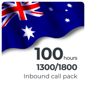 MOVOX 1300 1800 inbound call pack 100-hours