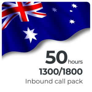 MOVOX 1300 1800 inbound call pack 50-hours