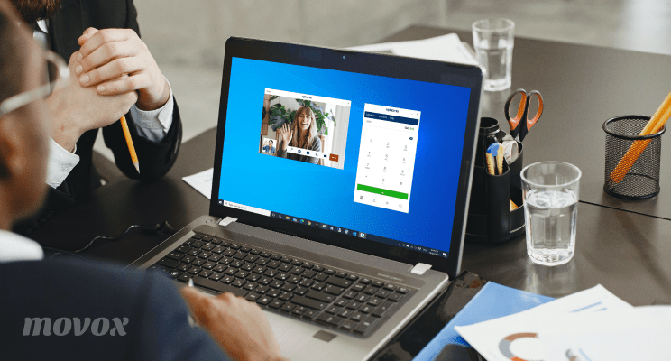 MOVOX launches softphone for Windows PC